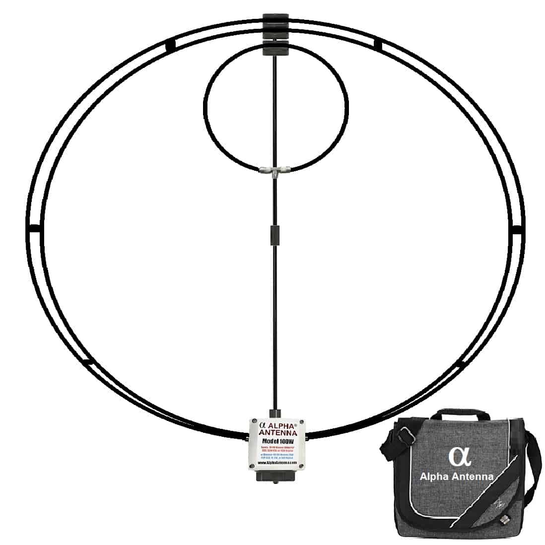 Hduacuge - Antena magnética con hebilla magnética pasiva portátil para Hf y  VHF : : Electrónica