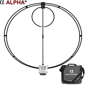 Model 100W 10-80M Alpha MagLoop Loop Antenna-min